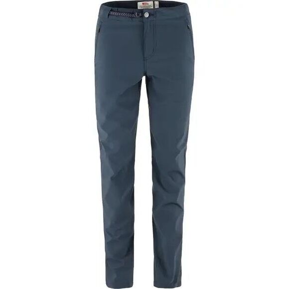 Fjällräven NWT High Coast Trail Trousers Navy Size 46/14 - Picture 2 of 5